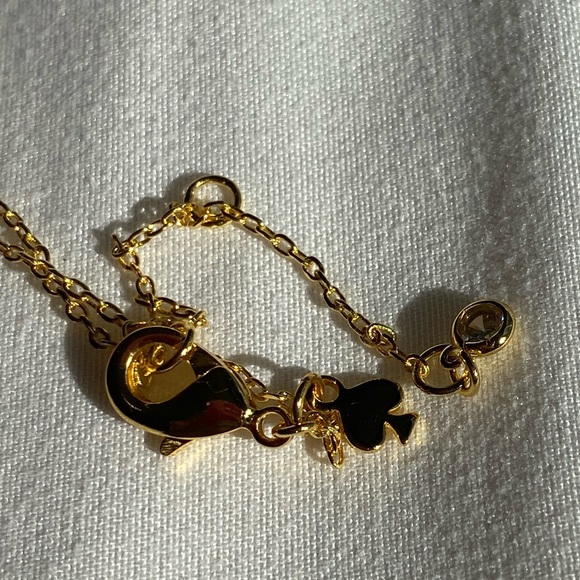 NWT Kate Spade Gold Necklace - Picture 3 of 4